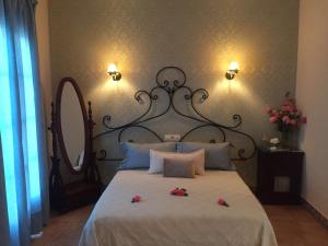 Posteľ alebo postele v izbe v ubytovaní Hotel Rural Andalucia