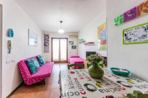 A seating area at Casa Vacanze Pas