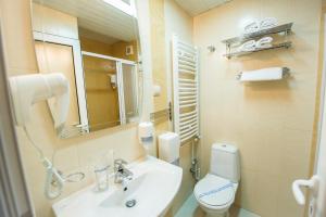 Koupelna v ubytování Hotel Požega