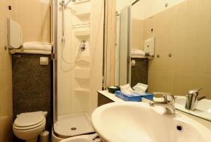 Kúpeľňa v ubytovaní Hotel Trasimeno