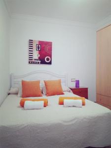 Posteľ alebo postele v izbe v ubytovaní Villa Los Llanos