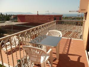 Balkón nebo terasa v ubytování Garden House Ercolano