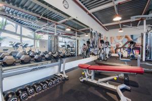 Posilňovňa alebo fitness centrum v ubytovaní Bahiazul Resort Fuerteventura