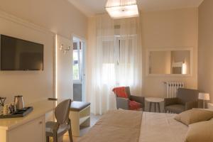 TV a/nebo společenská místnost v ubytování B&B Fablas