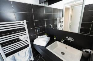 Koupelna v ubytování Aux 500 Diables Eco Lodge - Hotel