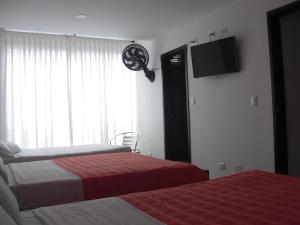 Krevet ili kreveti u jedinici u okviru objekta Hotel Aussie koala
