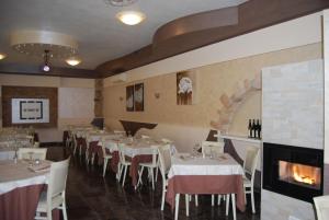 Posezení v ubytování Hotel Iscla