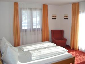 Postel nebo postele na pokoji v ubytování Haus Helga