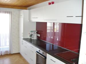 Kuchyň nebo kuchyňský kout v ubytování Haus Helga