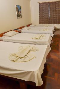Postel nebo postele na pokoji v ubytování Hotel Indaiá
