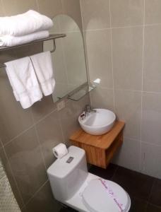 Ένα μπάνιο στο Hatun Samay Hotel