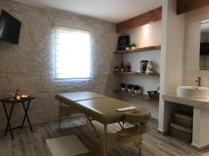 ครัวหรือมุมครัวของ Hotel Boutique Rancho San Jorge