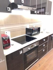 Η κουζίνα ή μικρή κουζίνα στο Apartament Studio Jadis 1