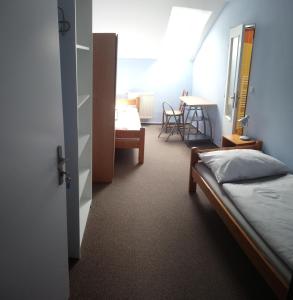 Posteľ alebo postele v izbe v ubytovaní Lucky apartmán