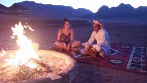 Hosté ubytování Wadi Rum Quiet Village Camp