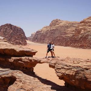Hosté ubytování Wadi Rum Quiet Village Camp