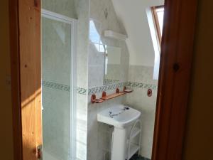 Kopalnica v nastanitvi Skellig Cottages