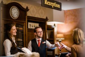 Hosté ubytování Romantik Hotel Scheelehof Stralsund
