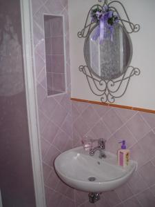 Koupelna v ubytování B&B Dell' Artista
