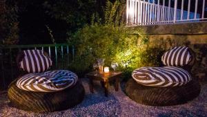 Vonkajšia záhrada v ubytovaní Hotel Rural Don Burguillo