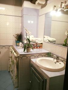 Koupelna v ubytování La Piazzetta