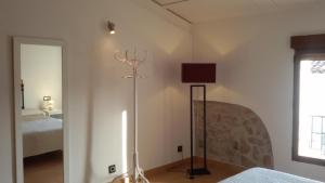 A bed or beds in a room at Casa Rural Las Camilas- Sierra de Alcaraz