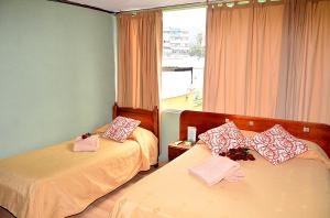 Voodi või voodid majutusasutuse Hostal Terra 2 - EL CONDADO toas