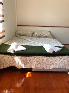 Posteľ alebo postele v izbe v ubytovaní Peace