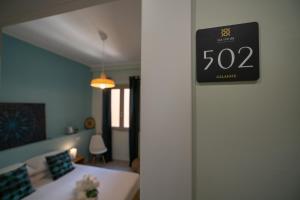 A bed or beds in a room at Sea Station