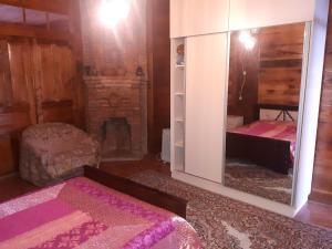 Letto o letti in una camera di Mtirala House