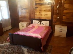 Letto o letti in una camera di Mtirala House