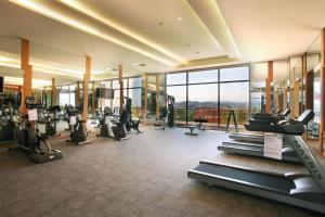 Fitness center at/o fitness facilities sa Fullon Hotel LihPao Resort