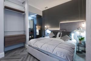 Voodi või voodid majutusasutuse LuMa Suite Via Veneto - Your luxury style 22 toas