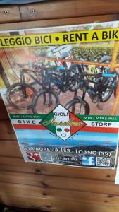 ピエトラ・リーグレにあるU Marinの自転車のポスター