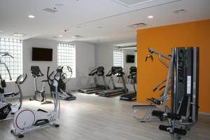 Fitness centrum a/nebo fitness zařízení v ubytování Ambasador Premium