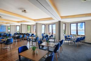 Restaurace v ubytování BE BIO Hotel be natural - direkt am Wasser