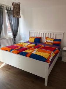 Postel nebo postele na pokoji v ubytování Apartments Stadtmauer