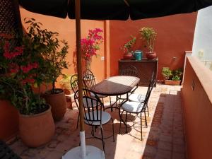 Αίθριο ή υπαίθριος χώρος στο Riad Dar Zouhour