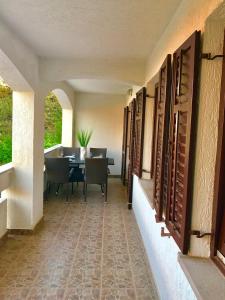 Posezení v ubytování Apartmani Lisac