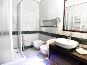 Koupelna v ubytování Hotel Aurora Terme