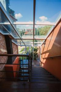 A balcony or terrace at Pousada Raio de Sol