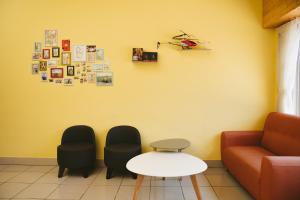 Posezení v ubytování Dan Bao Homestay