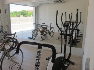 Fitness centrum a/nebo fitness zařízení v ubytování Pou de s'Alou