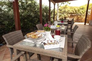 Comida en el bed and breakfast o alrededores