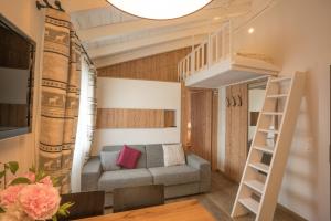Posezení v ubytování Hotel La Romantica
