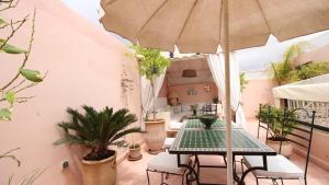 Patio nebo venkovní prostory v ubytování Riad Kasbah Baraka