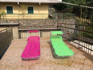 Balkón nebo terasa v ubytování La Casa di Zoe