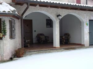 Budova, kde se bed and breakfast nachází
