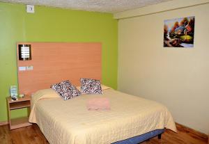 Voodi või voodid majutusasutuse Hostal Terra 4 - EL LABRADOR toas