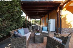 Posezení v ubytování B&B Villa Eleonora